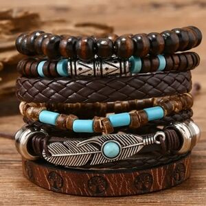 2/$40 Bohemian Multi-Layer Bracelet Set (#0270)